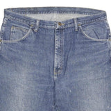 WRANGLER Mens Shorts Blue Denim Casual 2XL W36 Cotton Blend Relaxed Fit