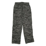 GOSDENIM Mens Camouflage Regular Fit Straight Cargo Trousers W26 L28 Drawstring
