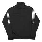 ADIDAS Mens Black Classic Zip Jacket XS Polyester Blend Plain Track Top