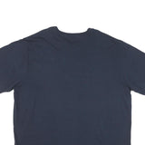 CARHARTT Mens Navy Blue Pocket T-Shirt 2XL Short Sleeve Crew Neck Cotton Blend