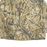 WHITE WATER Mens Beige & Brown Camouflage Shirt 2XL Ducks Unlimited Cotton