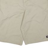DICKIES Mens Shorts Beige Casual Regular XL W38 Cotton Blend Workwear