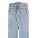LEVI'S Mens Jeans Blue Regular Straight Denim Medium W34 L32 Classic Zip Closure