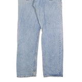 LEVI'S Mens Jeans Blue Regular Straight Denim Medium W34 L32 Classic Zip Closure