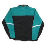 NOVARA Mens Black & Green Patterned Full Zip Fleece Jumper M Outdoor Cycling
