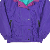 CABIN CREEK Womens Purple & Pink Zip Jacket M Polyester Outdoor Casual