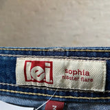 Lei Flared Jeans - 29W UK 8 Blue Cotton