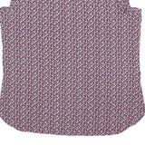 DKNY Womens Purple Printed Sleeveless Round Neck Top Size S Stylish Comfortable