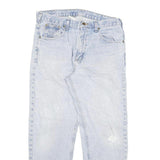 CARHARTT Mens Jeans Blue Relaxed Straight Denim Light W34 L30 Classic Workwear