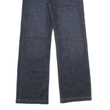 LEE Womens Jeans Blue Relaxed Straight Denim Medium W30 L34 Classic Casual