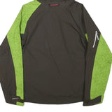 MAMMUT Womens Green & Brown Outdoor Jacket S Polyester Blend Hooded Zip DRYtech