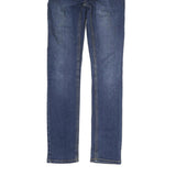 LEVI'S 510 Womens Slim Skinny Denim Dark W25 L26 Stretch Zip Jeans