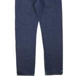CARHARTT Mens Regular Fit Zip Blue Denim Jeans W34 L30 Classic Cotton Blend