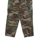 CLIFFORD INDUSTRIES Mens Regular Fit Cotton Blend Camouflage Cargo Trousers W32