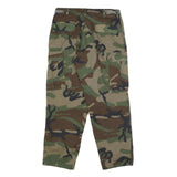 CLIFFORD INDUSTRIES Mens Regular Fit Cotton Blend Camouflage Cargo Trousers W32