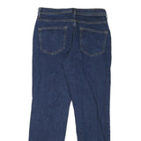 Mens Blue Relaxed Straight Denim Jeans W32 L31 Zip Closure Casual Wear