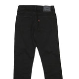 LEVI'S 511 Mens Regular Black Skinny Denim Medium W30 L29 Cotton Blend Button