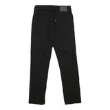 LEVI'S 511 Mens Regular Black Skinny Denim Medium W30 L29 Cotton Blend Button