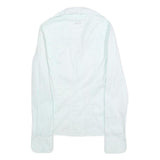 BOSS HUGO BOSS Womens White Shirt Long Sleeve Collared S Classic Cotton Blend