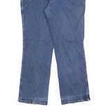 WRANGLER Mens Regular Blue Jeans Denim W34 L30 Classic Zip Pocket Comfortable
