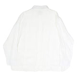 MOJITO Mens White Cotton Shirt 2XL Button-Down Long Sleeve Classic Fit