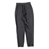 FREE & EASY Womens Slim Black Polyester Blend Slim Trousers W24 L26 Zip Closure