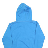 Mens Blue Oxford University Pullover Hoodie S Cotton Blend Casual