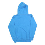 Mens Blue Oxford University Pullover Hoodie S Cotton Blend Casual