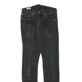 LEVI'S Mens Jeans Black Slim Skinny Denim Medium W28 L30 Stylish Comfort