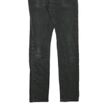 LEVI'S Mens Jeans Black Slim Skinny Denim Medium W28 L30 Stylish Comfort