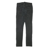 LEVI'S Mens Jeans Black Slim Skinny Denim Medium W28 L30 Stylish Comfort
