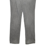 CALVIN KLEIN JEANS Womens Slim Grey Denim W34 L31 Zip Pockets Casual