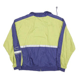 CATALINA Mens Blue & Yellow Zip Jacket XL Polyester Blend Shell Colourblock