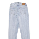 LEVI'S 710 SUPER SKINNY Womens Jeans Blue Slim Skinny Denim Light W27 L30