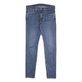LEVI'S 512 LO-BALL Mens Jeans Blue Slim Skinny Denim Medium W33 L33 Stylish Zip