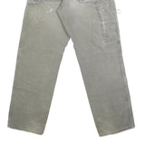 DICKIES Mens Regular Fit Straight Jeans Cotton Blend Zip W33 L31 Workwear