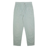 ESPRIT Womens Cotton Slim Grey Tapered Trousers W30 L28 Casual Smart