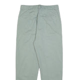 ESPRIT Womens Cotton Slim Grey Tapered Trousers W30 L28 Casual Smart