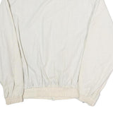 TIMBERLAND Mens Cream Jacket M Polyester Zip Plain Outdoor Casual