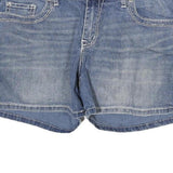 ANA Womens Denim Blue Casual Shorts XL W34 Button Closure Stylish