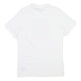 NIKE Mens White Crew Neck Short Sleeve Graphic T-Shirt S Cotton