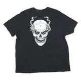 WWE Mens Black Chicago 3:16 Graphic T-Shirt 2XL Short Sleeve Crew Neck Skull