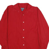 RALPH LAUREN POLO JEANS COMPANY Mens Red Shirt M Classic Cotton Long Sleeve