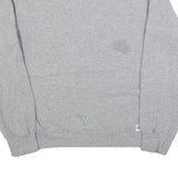 RUSSELL ATHLETIC Mens Grey Cotton Blend Crew Neck S Classic Sweatshirt