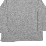 BANANA REPUBLIC Womens Grey Plain Pullover Jumper Crew Neck Basic Knit S