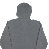 ADIDAS Womens Grey & Turquoise Zip Up Hoodie S Lightweight Cotton Casual