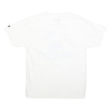 RUSSELL ATHLETIC Mens White Penn State Nittany Lions Graphic T-Shirt M Short