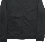 CARHARTT Mens Black Workwear Polyester Zip Jacket L Plain Durable