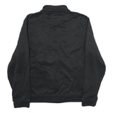 CARHARTT Mens Black Workwear Polyester Zip Jacket L Plain Durable