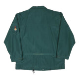 ANAPURNA Womens Green Jacket L Polyester Blend Plain Zip Outdoor Lightweight